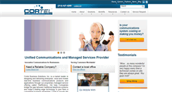 Desktop Screenshot of cortel.com